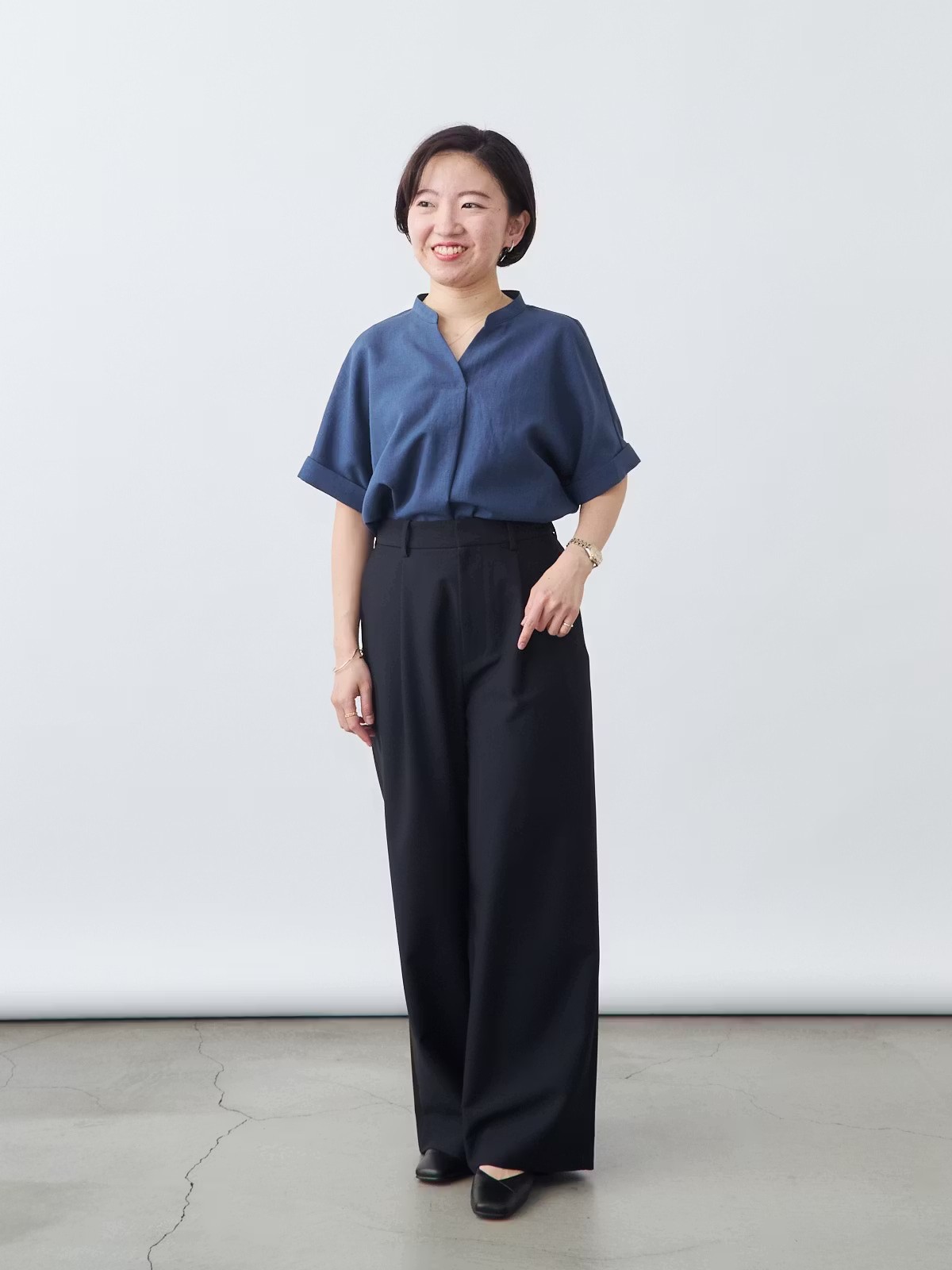 エフォートレスエレガンス スラックス