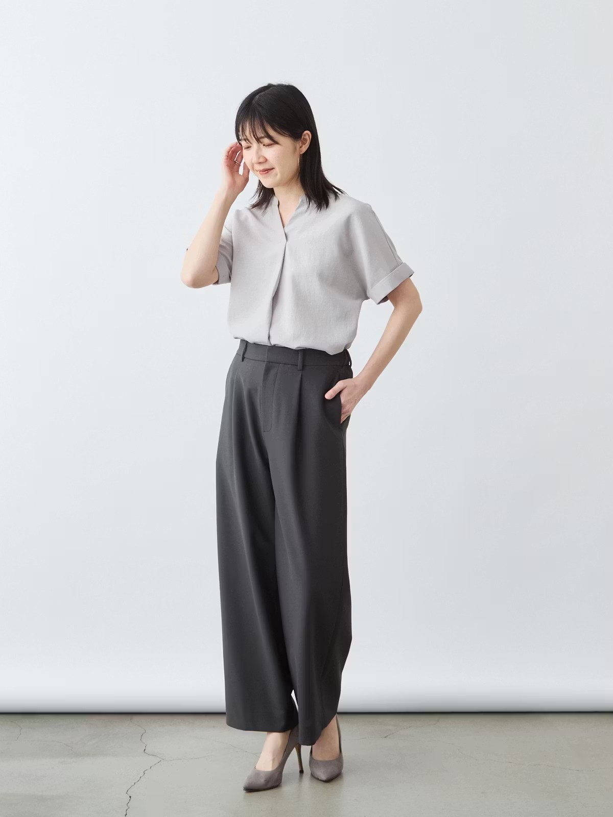 エフォートレスエレガンス スラックス