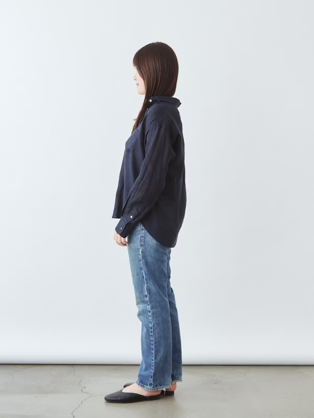 プレミアムフレンチリネンシャツ