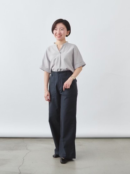 ワイドベイカーパンツ