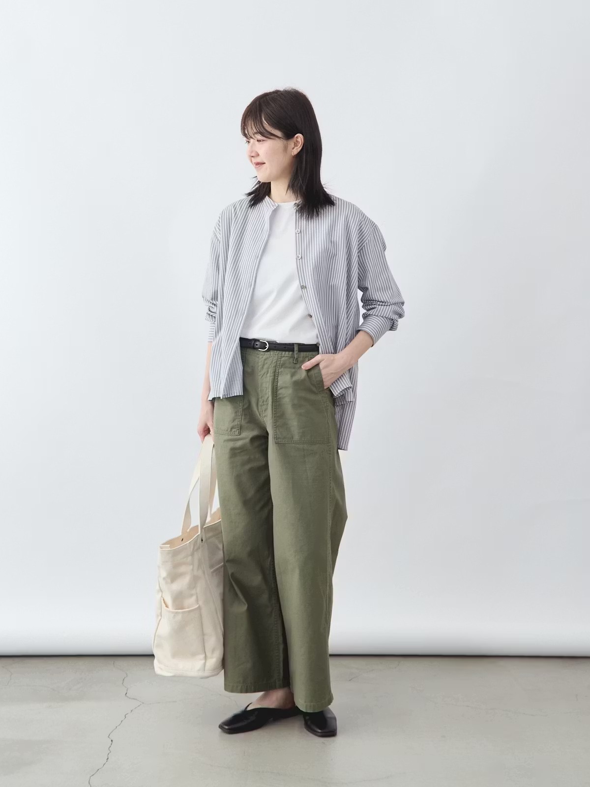 ワイドベイカーパンツ