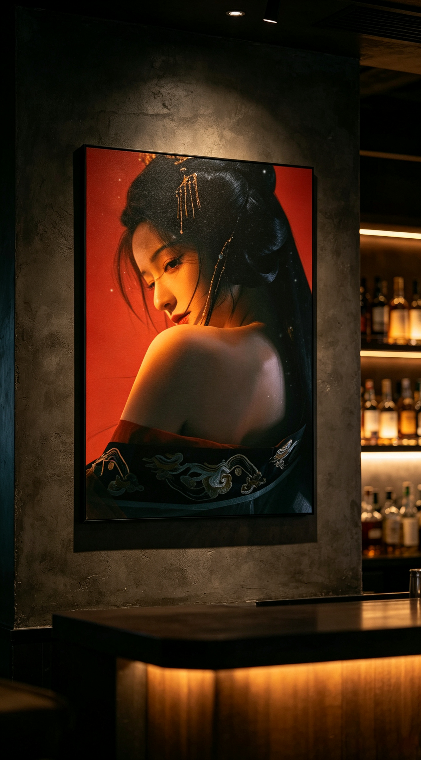 Tranh Canvas Trang Trí Quán Bar – Nghệ Thuật Độc Đáo Tạo Điểm Nhấn Không Gian
