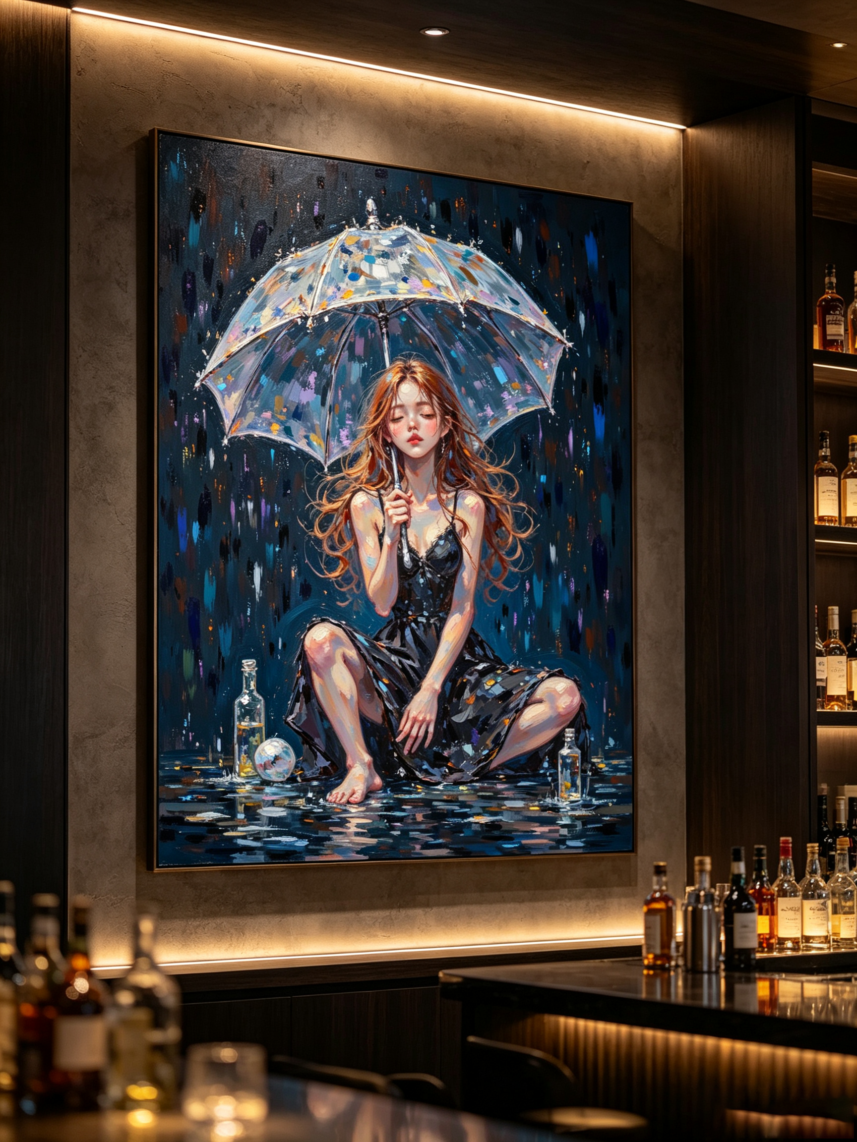 Tranh Canvas Trang Trí Quán Bar – Nghệ Thuật Độc Đáo Tạo Điểm Nhấn Không Gian