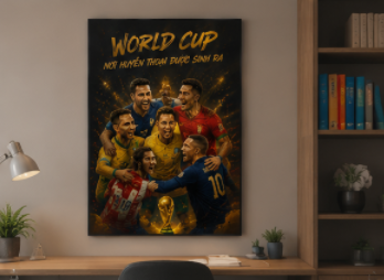 Hãy để niềm đam mê của World Cup ở nhà