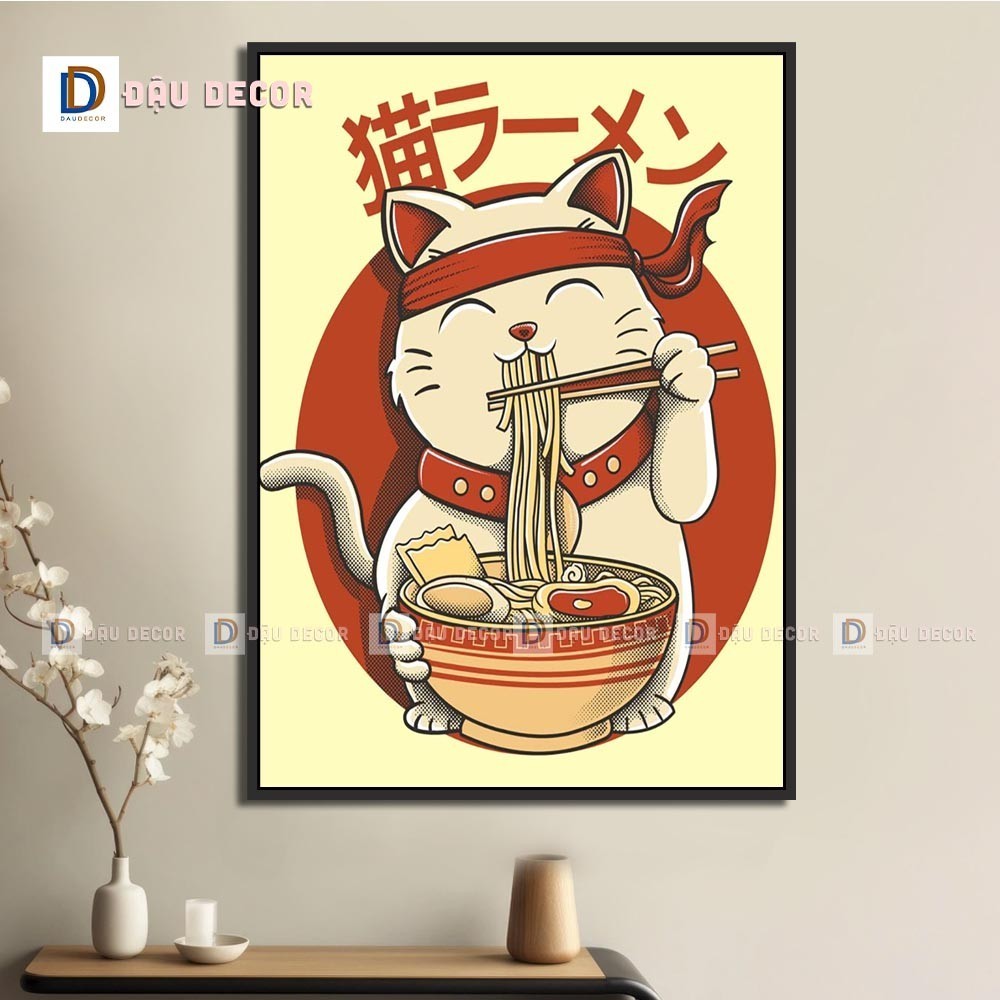 Tranh Canvas treo tường trang trí nhà hàng phong cách Nhật bản,tranh trang trí nhà hàng susi.Tranh trang trí phòng khách