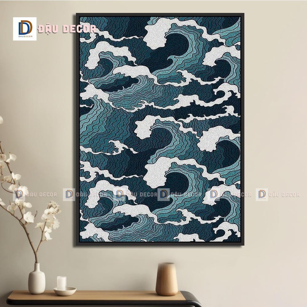 Tranh Canvas treo tường trang trí nhà hàng phong cách Nhật bản,tranh trang trí nhà hàng susi.Tranh trang trí phòng khách