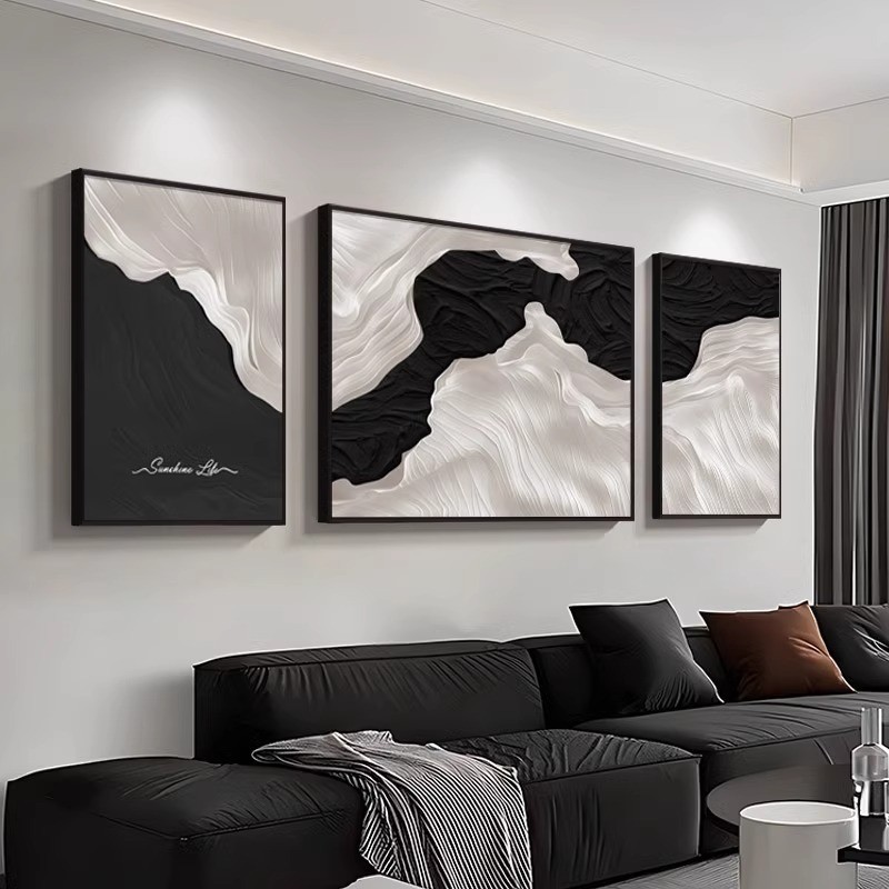 SET 3 Abstract Paintings/ Wall Paintings for Living Room/ Bedroom/ Hotel/ Room Decor. Decorative paintings for the living room.