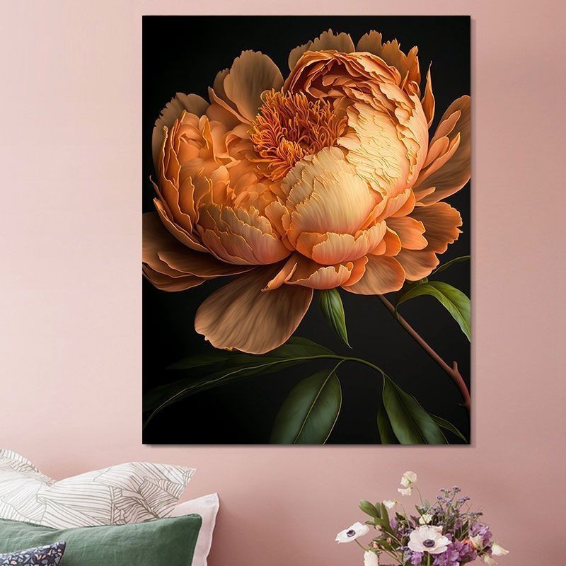 Tranh tường canvas cao cấp, tranh in hoa có độ nét cực caoTranh tường trang trí phòng khách, phù hợp cho phòng khách