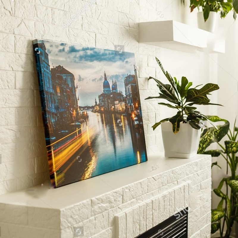 Tranh canvas CÔ GÁI HOA HỒNG TRỪU TƯỢNG trang trí nội thấtTranh trang trí phòng khách