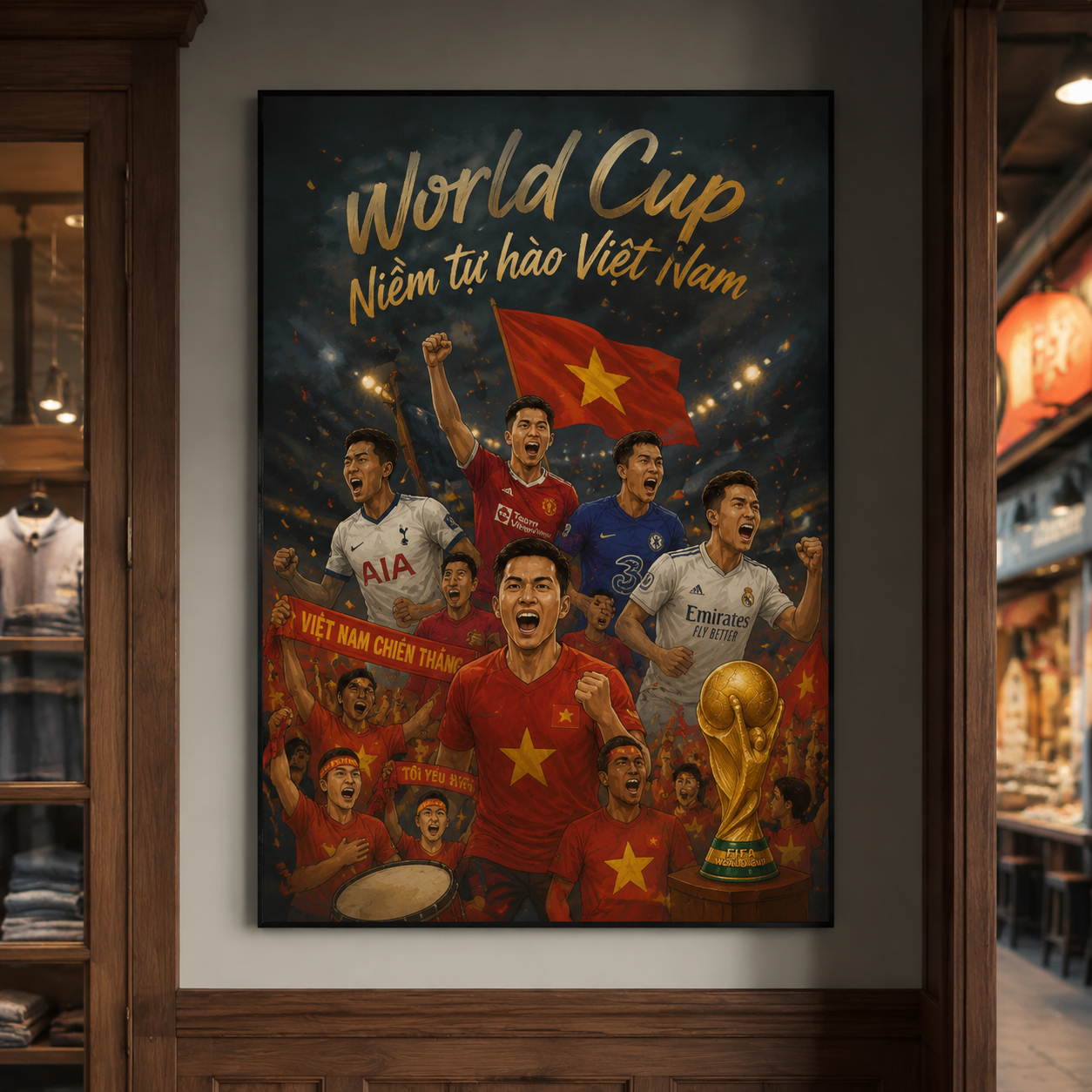 Hãy để niềm đam mê của World Cup ở nhà