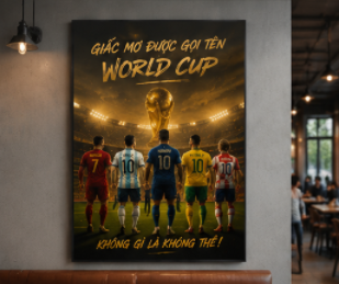 Hãy để niềm đam mê của World Cup ở nhà