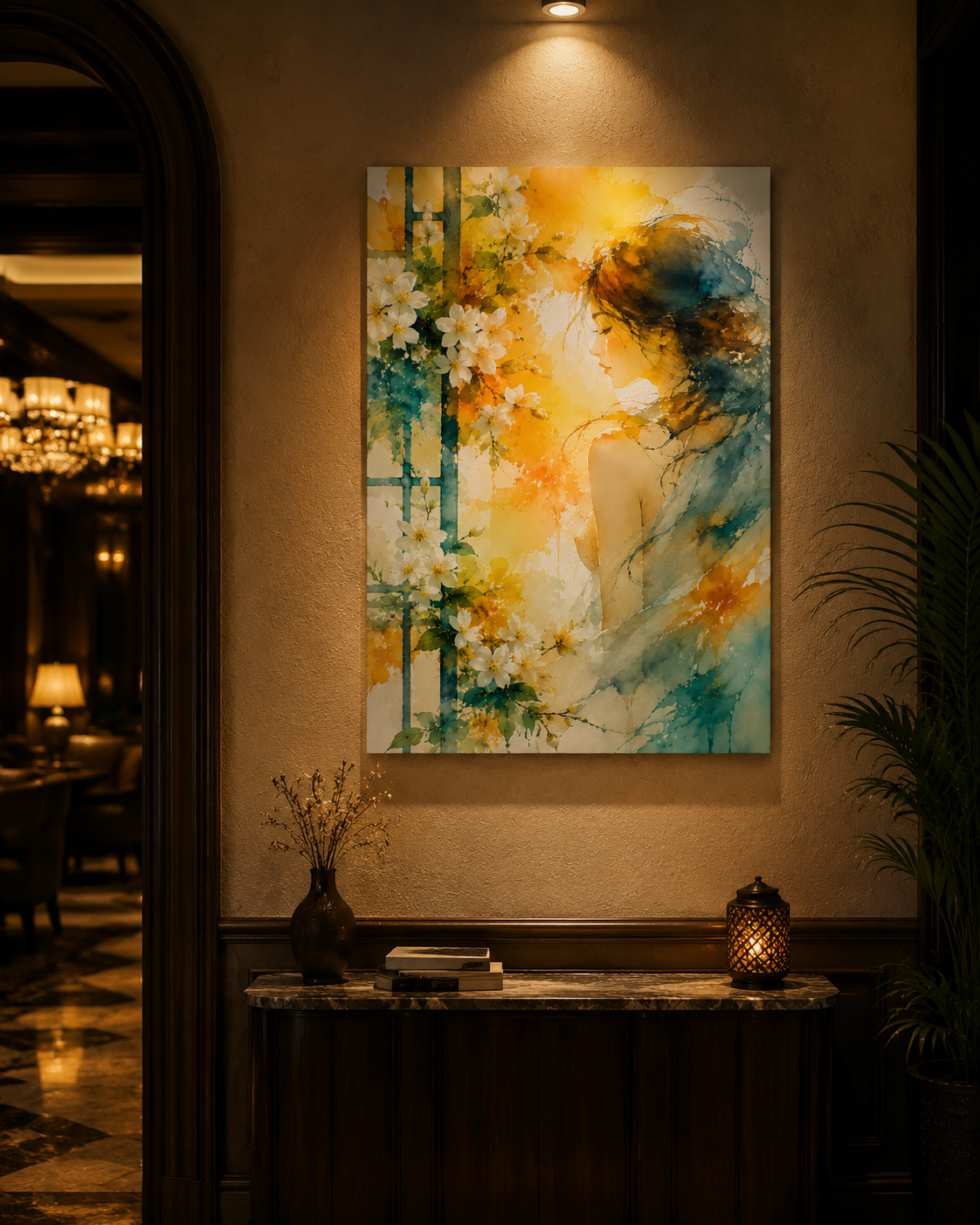 Tranh Canvas Trang Trí Quán Bar – Nghệ Thuật Độc Đáo Tạo Điểm Nhấn Không Gian