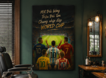Hãy để niềm đam mê của World Cup ở nhà
