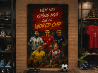 Hãy để niềm đam mê của World Cup ở nhà