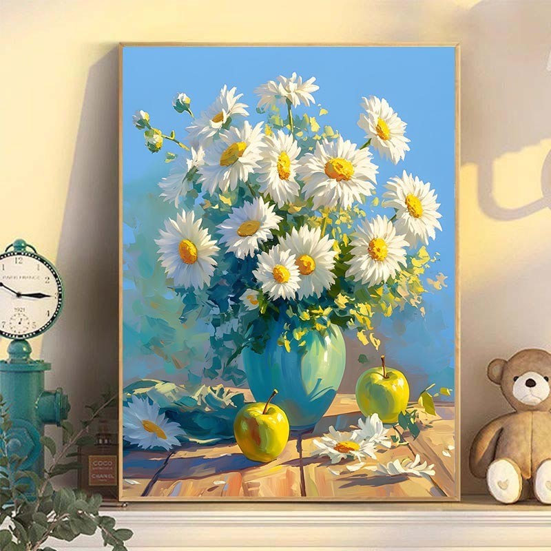 Tranh tường canvas cao cấp, tranh in hoa có độ nét cực caoTranh tường trang trí phòng khách, phù hợp cho phòng khách