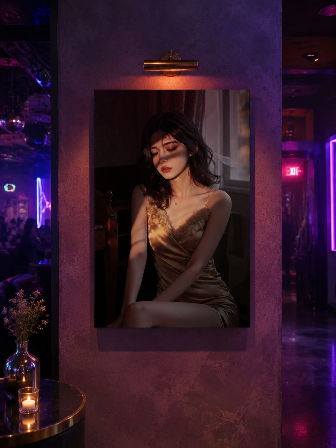 Tranh Canvas Trang Trí Quán Bar – Nghệ Thuật Độc Đáo Tạo Điểm Nhấn Không Gian