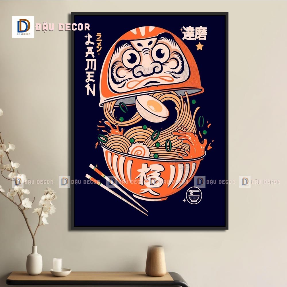 Tranh Canvas treo tường trang trí nhà hàng phong cách Nhật bản,tranh trang trí nhà hàng susi.Tranh trang trí phòng khách