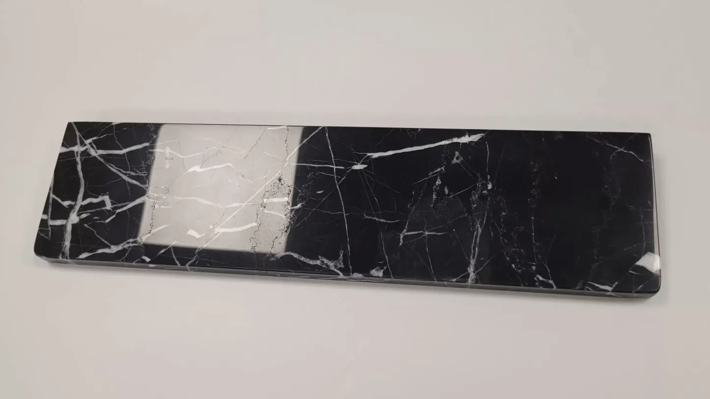 Black Nero Marble Wrist Rest