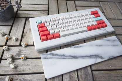 White Marble Wrist Rest