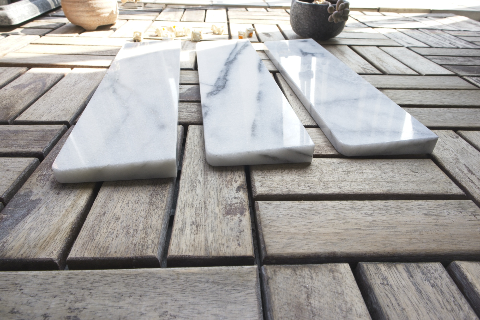 White Marble Wrist Rest