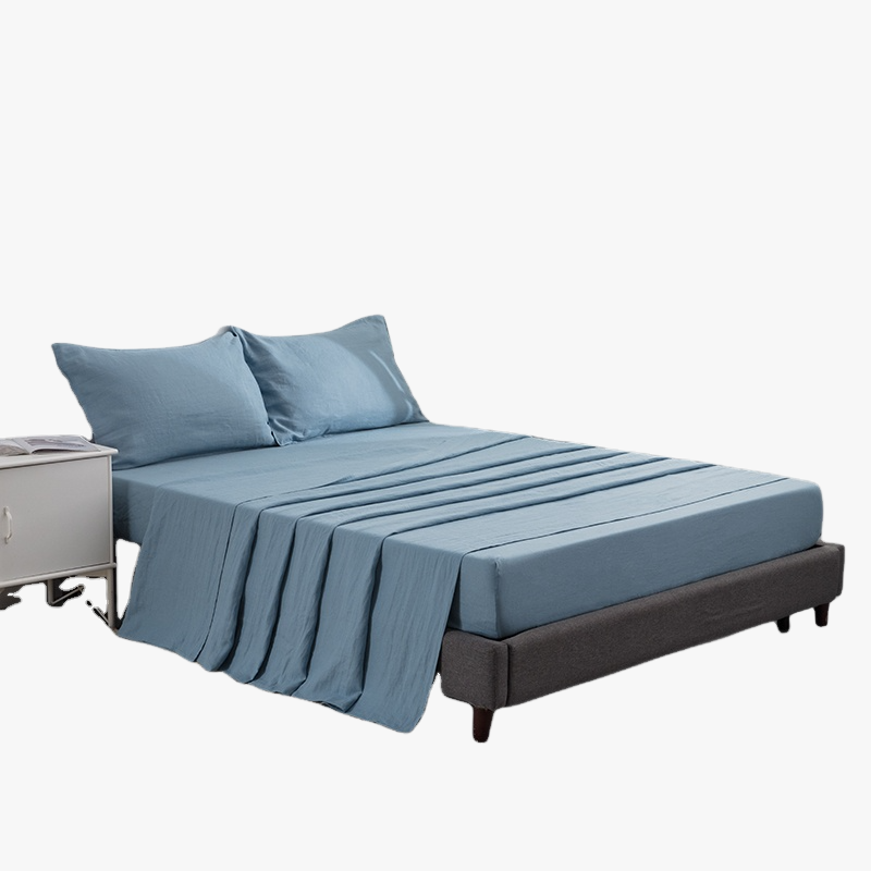 Cotton Flat Sheet Bedding Set