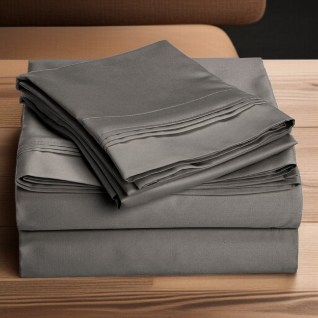 100% Cotton Hotel Bed Sheet Set – All-Season Bedding