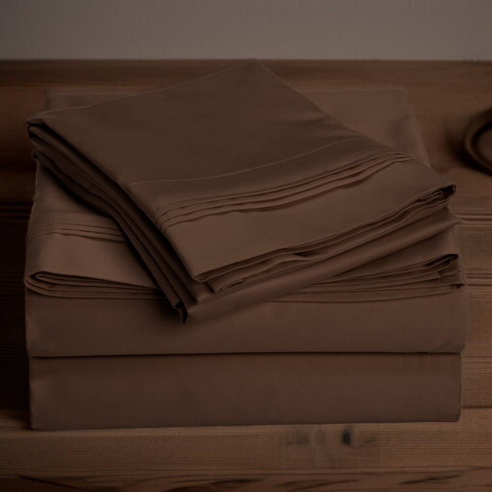 100% Cotton Hotel Bed Sheet Set – All-Season Bedding