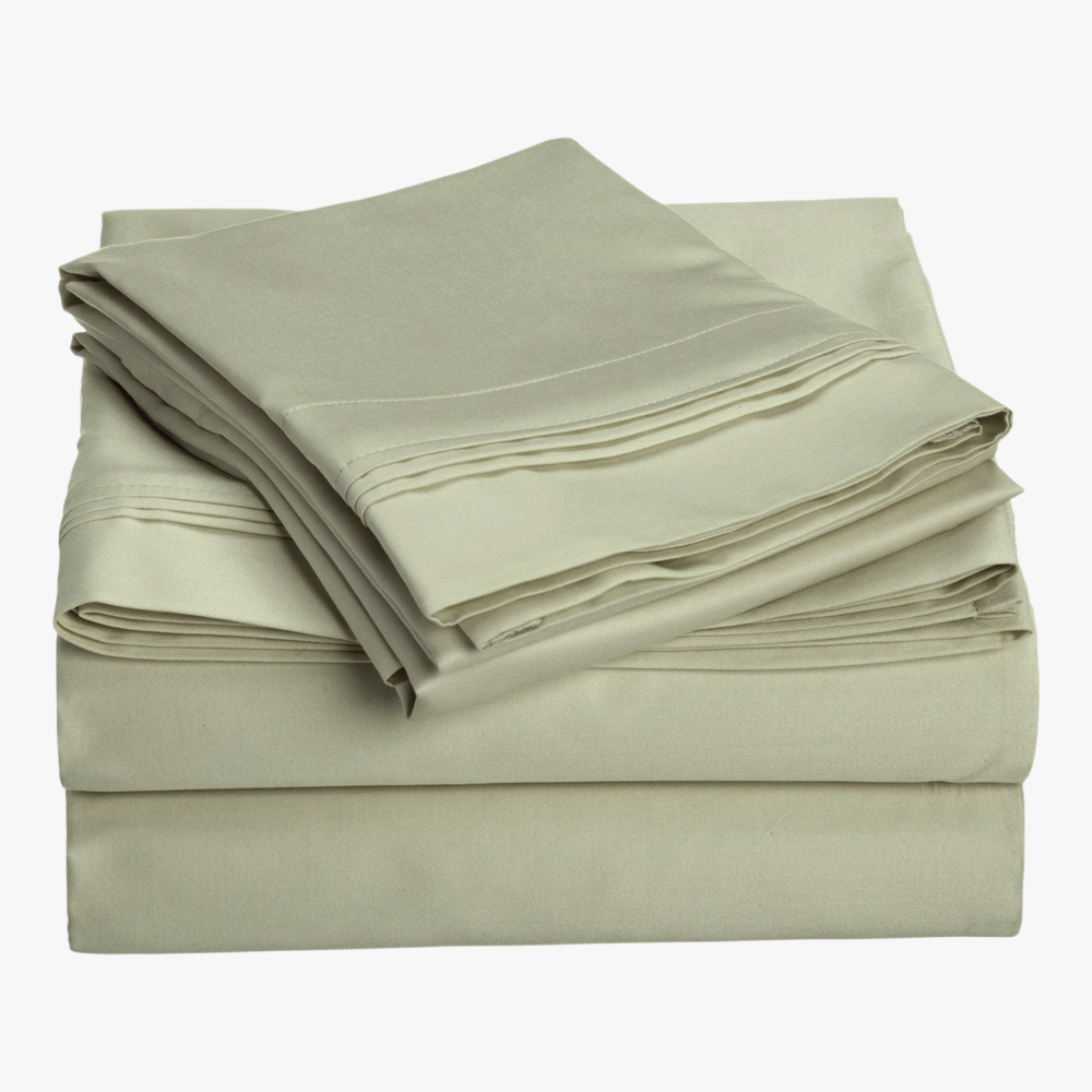 100% Cotton Hotel Bed Sheet Set – All-Season Bedding
