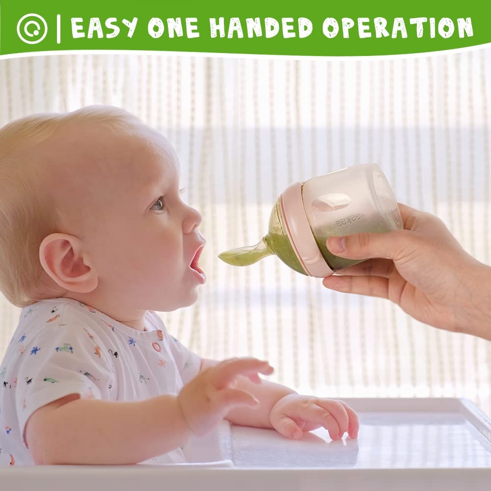 HaaKaa Gen 3 Silicone Bottle Feeding Spoon Head