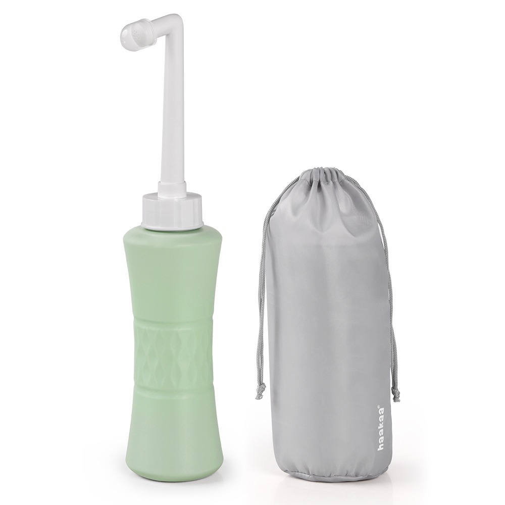 Haakaa Peri Cleanse Portable Gynecological Bottle 500ml Pregnant and Postpartum Care Feminine Hygienic Wash Travel Bidet