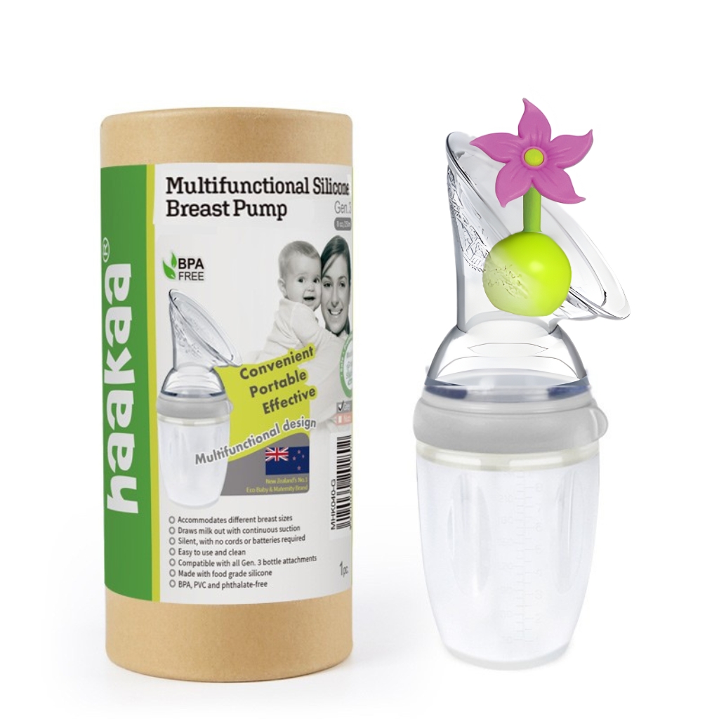 HaaKaa Gen 3 Silicone Breast Pump (160/250ml)