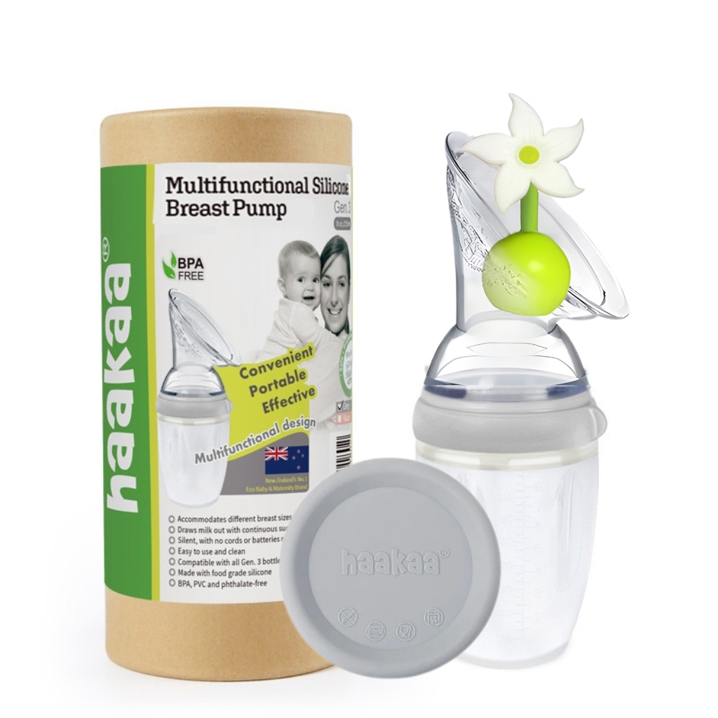 HaaKaa Gen 3 Silicone Breast Pump (160/250ml)