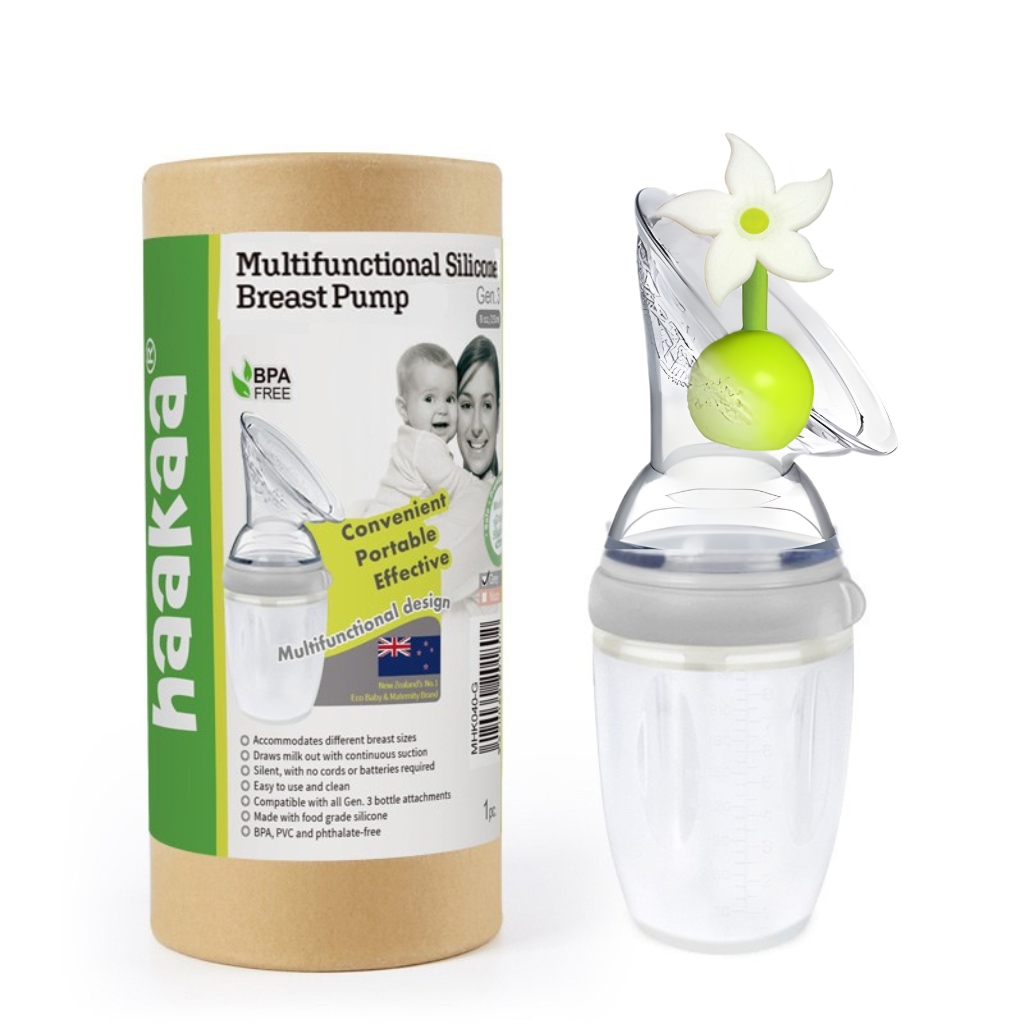 HaaKaa Gen 3 Silicone Breast Pump (160/250ml)
