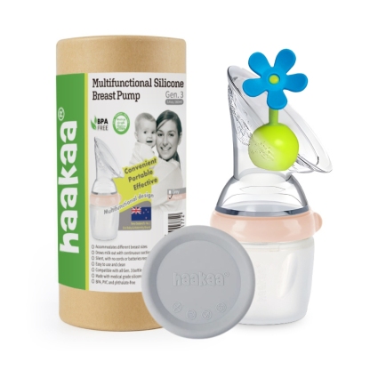 HaaKaa Gen 3 Silicone Breast Pump (160/250ml)