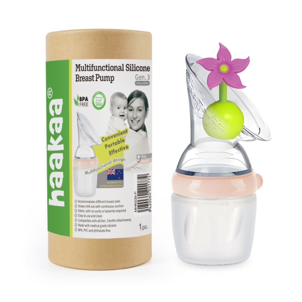 HaaKaa Gen 3 Silicone Breast Pump (160/250ml)