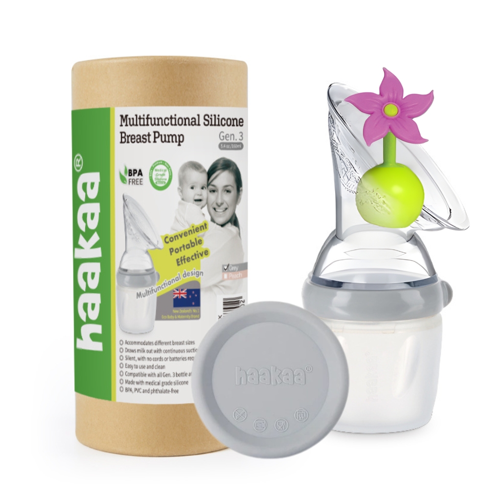 HaaKaa Gen 3 Silicone Breast Pump (160/250ml)
