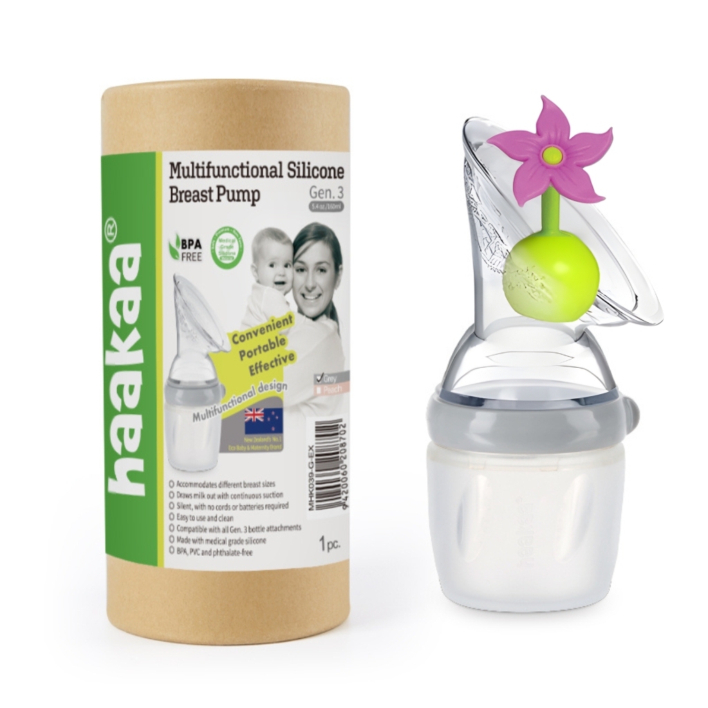 HaaKaa Gen 3 Silicone Breast Pump (160/250ml)