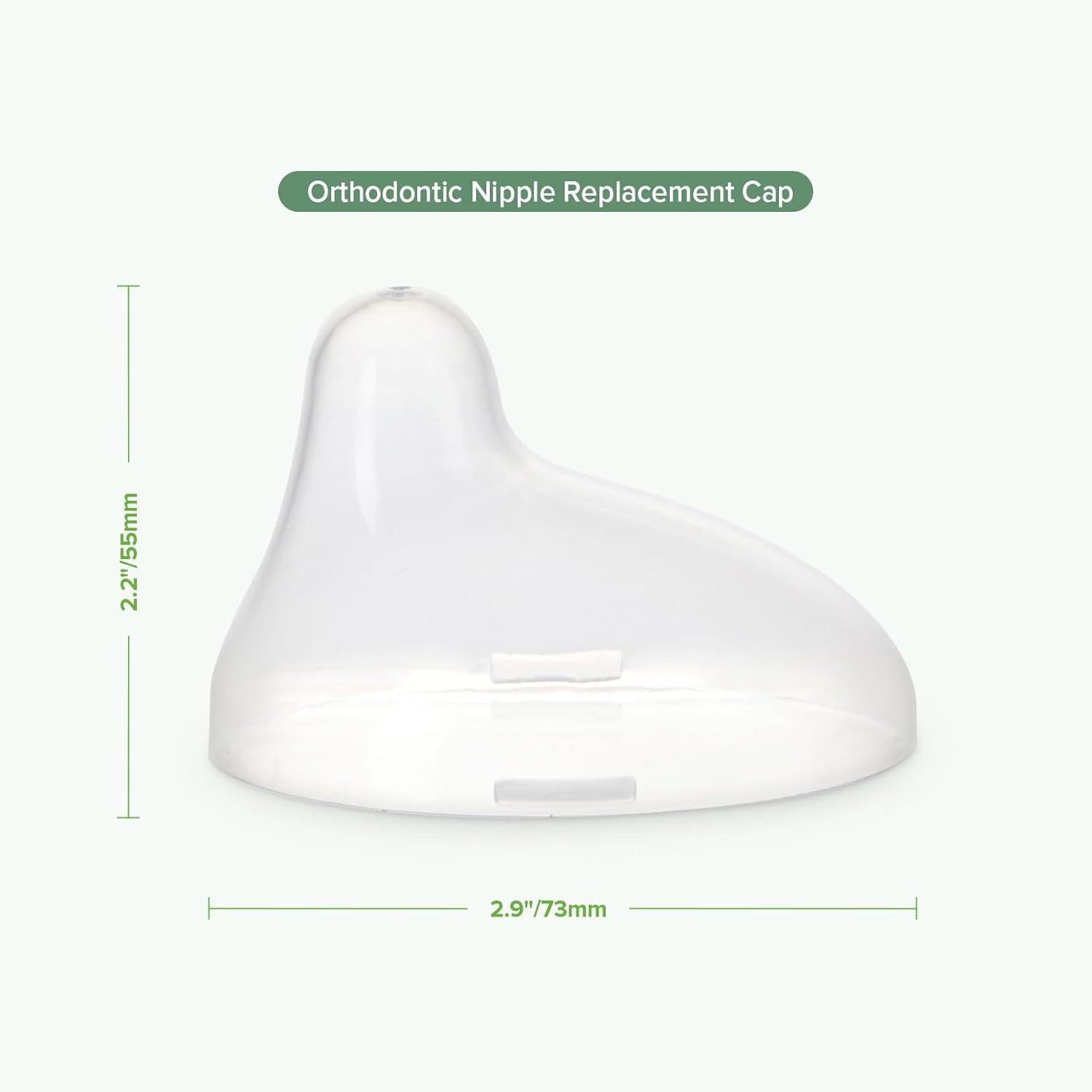 haakaa gen3 glass bottle orthodontic nipple replacement cap dimensions