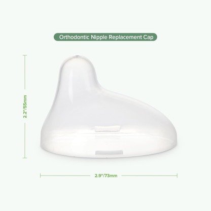 haakaa gen3 glass bottle orthodontic nipple replacement cap dimensions