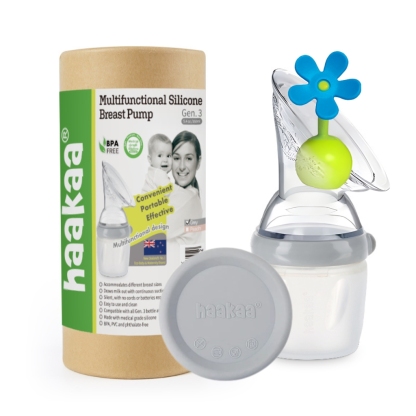 HaaKaa Gen 3 Silicone Breast Pump (160/250ml)