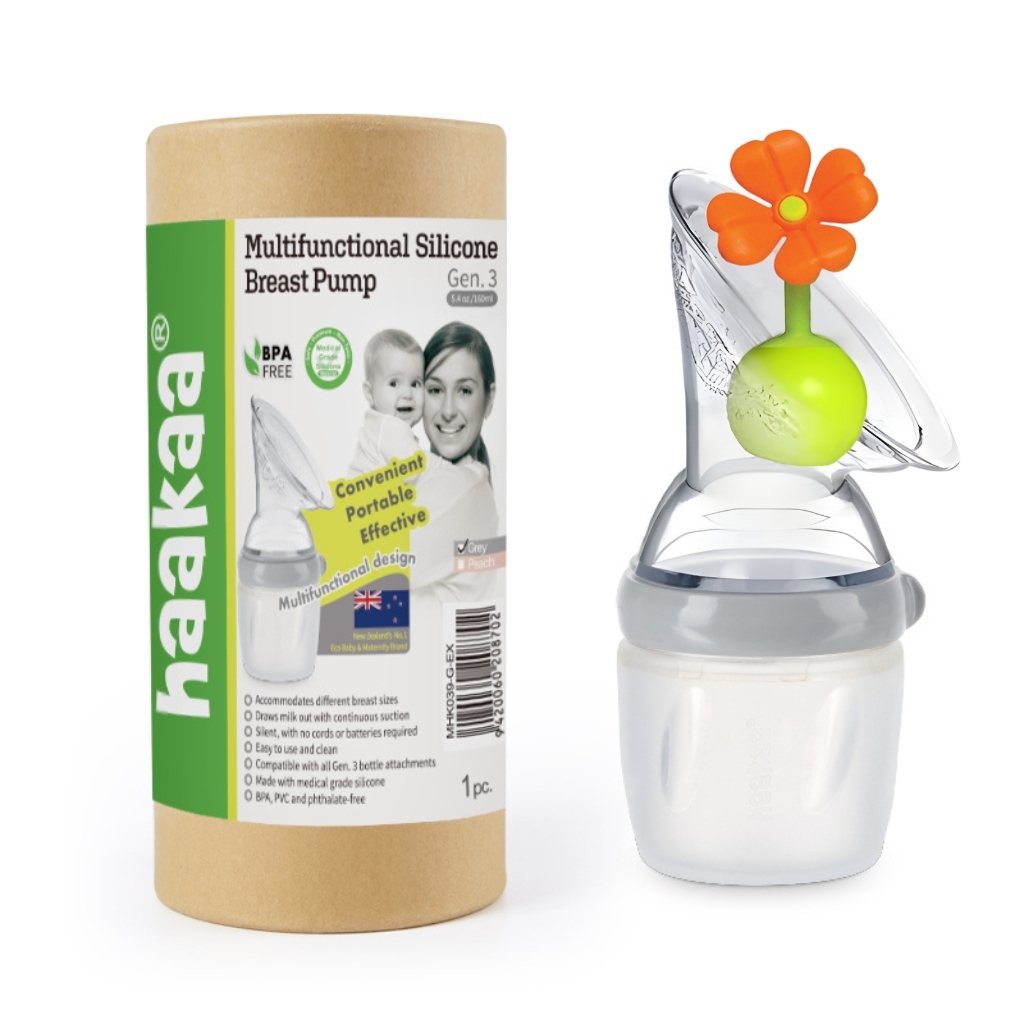 HaaKaa Gen 3 Silicone Breast Pump (160/250ml)