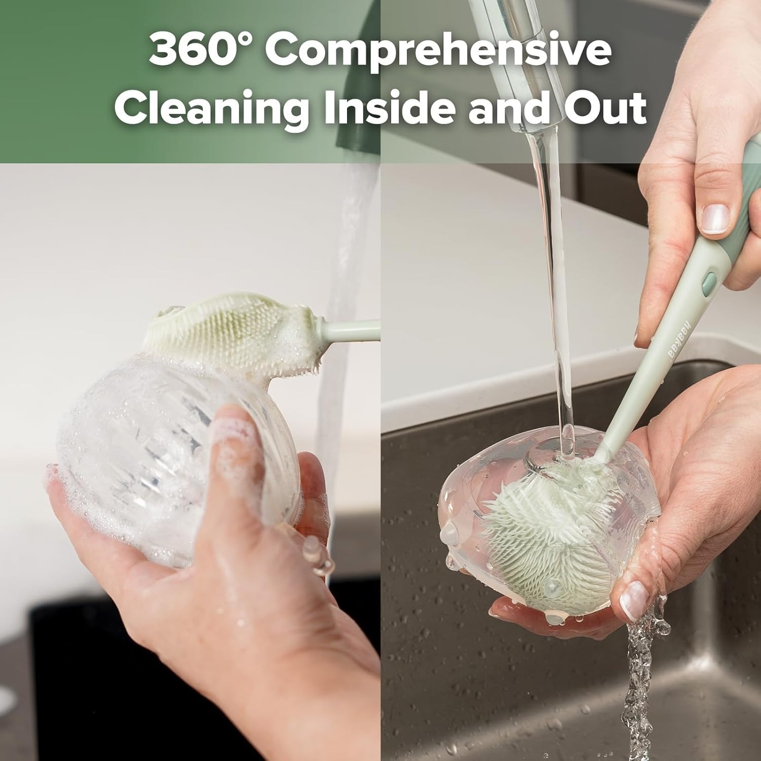 Haakaa 5-in-1 Cleaning Brush Set