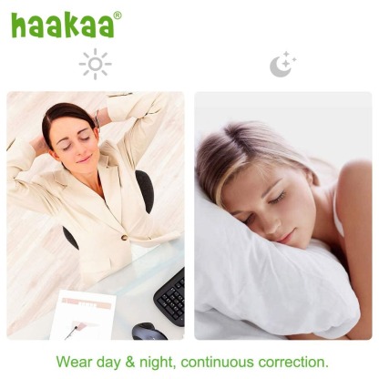 haakaa silicone inverted nipple aspirators wear day and night continuous correction