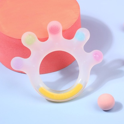 Haakaa Teether Gift Set Present Food Grade Silicone Soft Soother Palm Ball Crown Ferris Wheel design BPA Free
