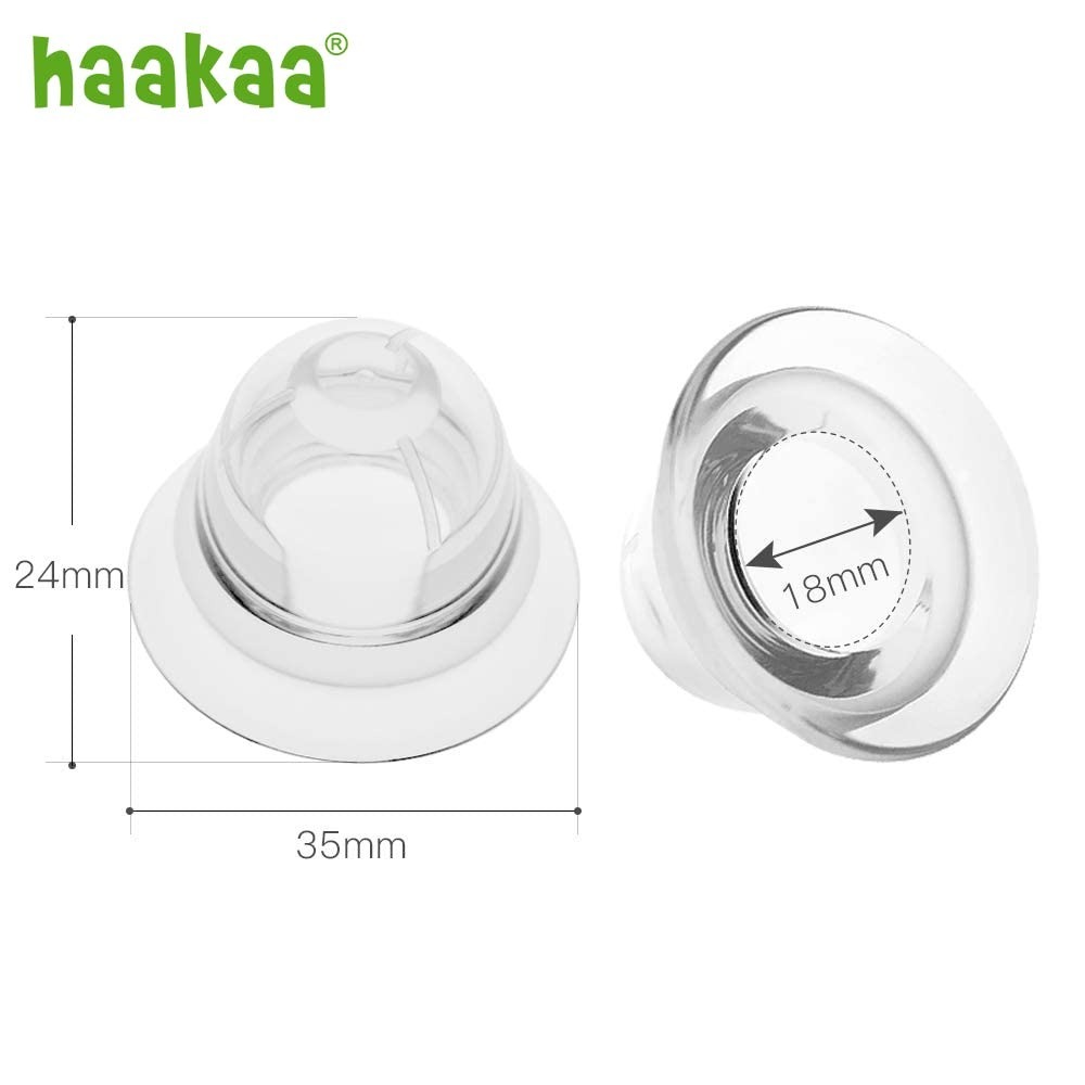 haakaa silicone inverted nipple aspirators dimensions