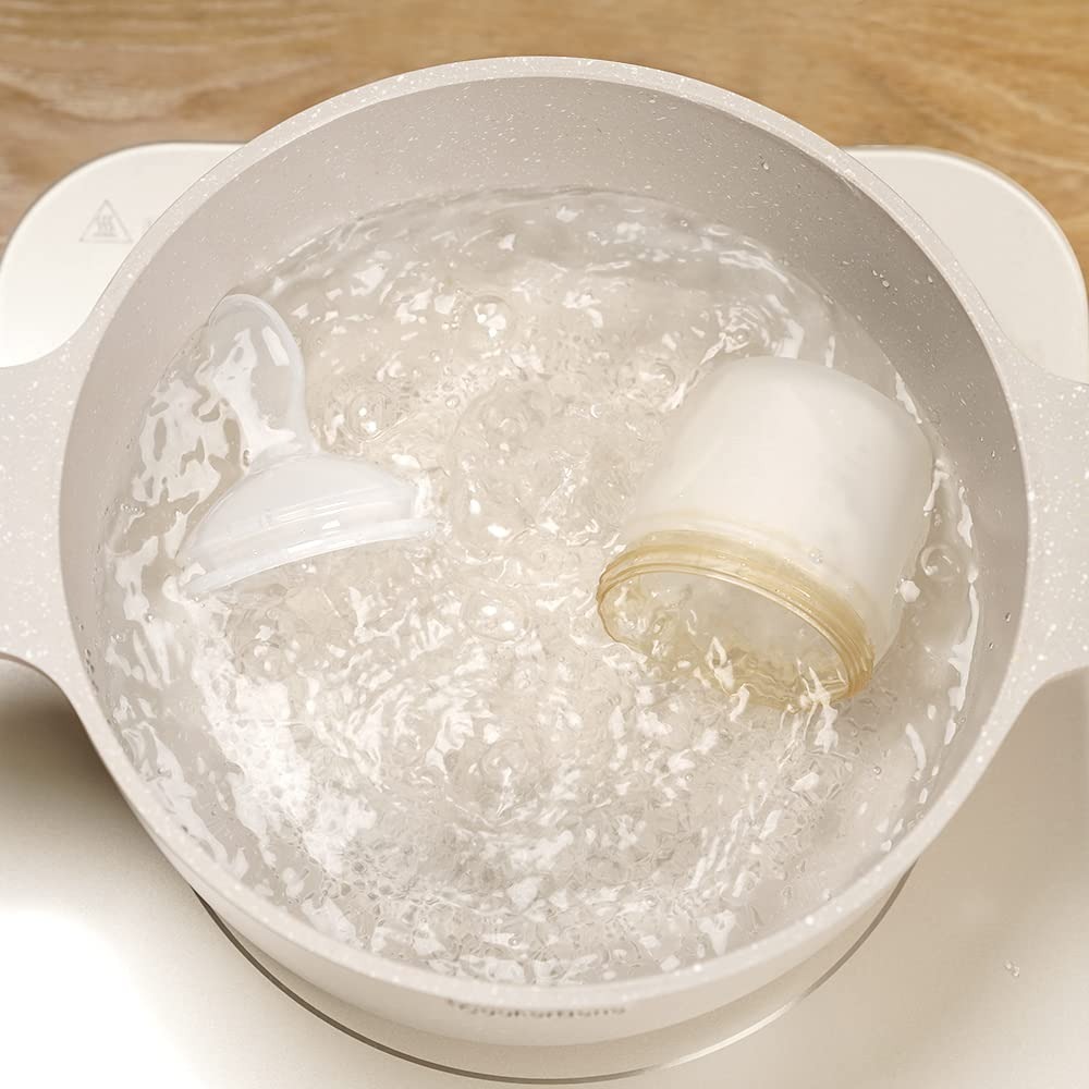 haakaa gen3 silicone bottle feeding spoon head easy to clean