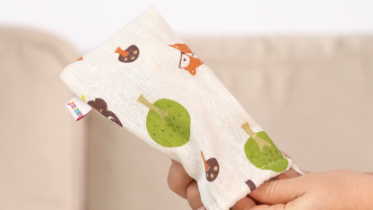 Haakaa Goat Wool Wooden Baby Hair Brush with Wooden Comb