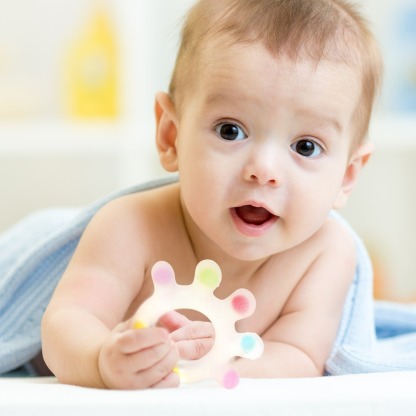 Haakaa Silicone Dinky Digits Palm Teether