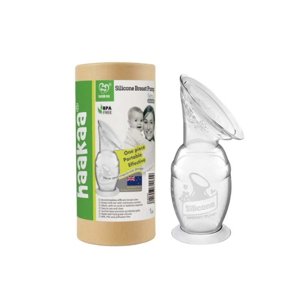 Generation 2 Silicone Breast Pump with Suction Base