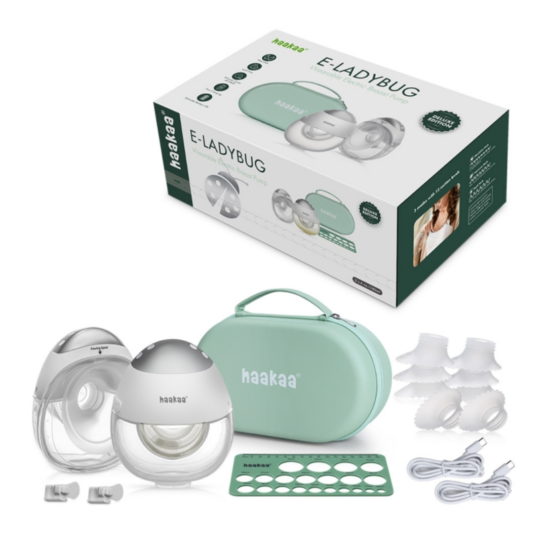 Haakaa 2pcs E-Ladybug Wearable Electric Breast Pump